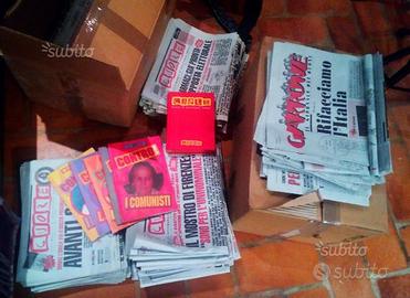 Rivista settimanale Cuore ANNI 1, 2, 5 e 6