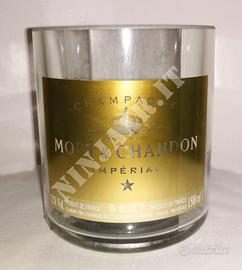Vaso bottiglia champagne Moet Chandon Magnum Led
