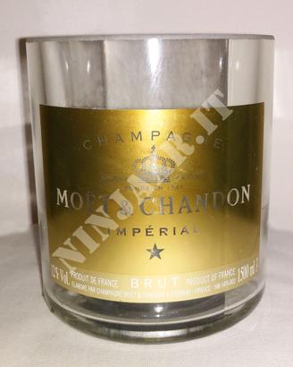 Vaso bottiglia champagne Moet Chandon Magnum Led