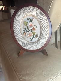 Quadretto ovale vintage