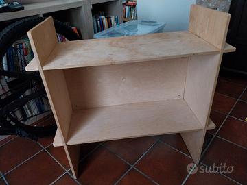 Mobiletto libreria Ikea legno massiccio