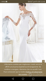 Abito da sposa taglia 38-40