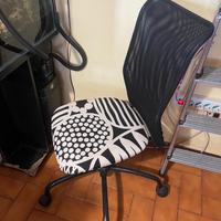 Sedia a ruote girevole regolabile IKEA