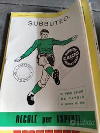 Tappeto Subbuteo + 9 squadre 