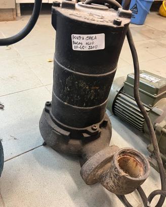 Pompa sollevamento acque reflue