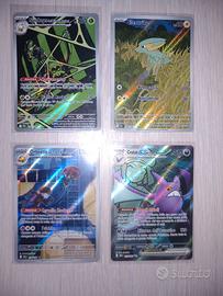 Lotto Carte Pokemon Ita Illustrazione Rare Rivali