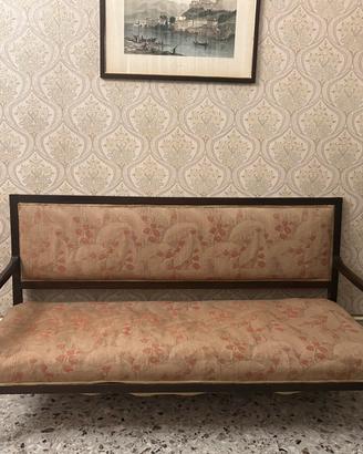 Divano stile liberty tapezzeria originale