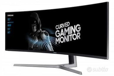 Monitor Samsung da 49 pollici Ultrawide.