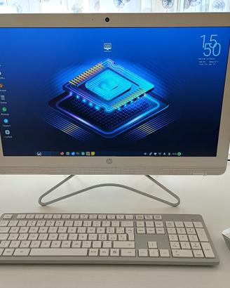PC HP 24 e015nl All in One, con Mx Linux