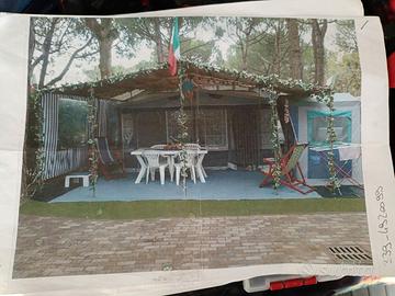 Struttura come gazebo o per roulotte