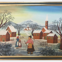 QUADRO KOVACS NAIF ORIGINALE