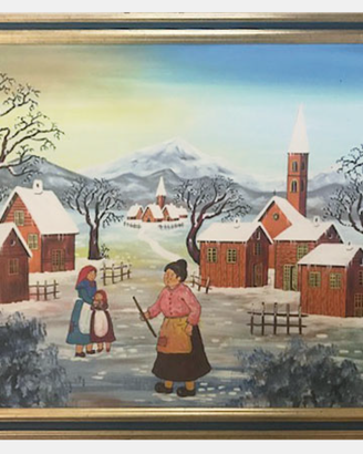 QUADRO KOVACS NAIF ORIGINALE