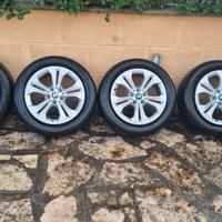 Kit originale Bmw cerchi + gomme 4 stag. 225/55/17