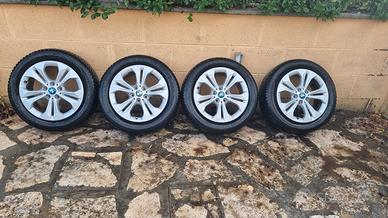 Kit originale Bmw cerchi + gomme 4 stag. 225/55/17