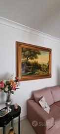 Dipinto paesaggio 150x120 con cornice