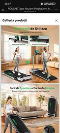 Tapis Roulant Elettrico Pieghevole