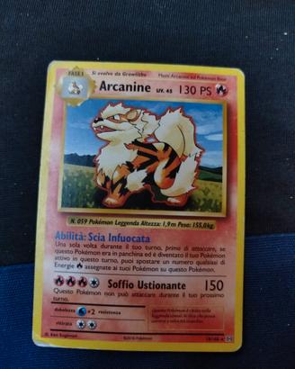 carta Pokemon Arcanaine 