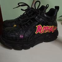 scarpe BUFFALO in pelle nere 