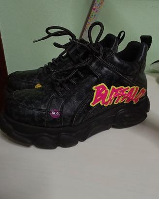 scarpe BUFFALO in pelle nere 