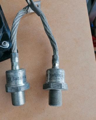 N°2 diodi di potenza + shunt  300amp