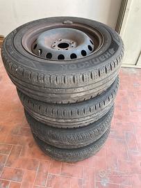Ruote complete 175/70r/14c +ruotino