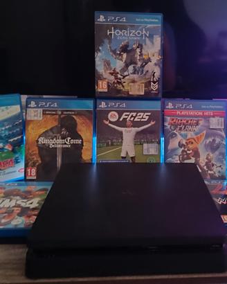PS4 SLIM+14 GIOCHI+CONTROLLER