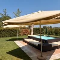 2 ombrelloni tendoni sole euro 400