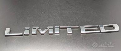 Scritta LIMITED e JEEP per Jeep compass