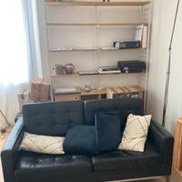 Divano 2 posti in pelle