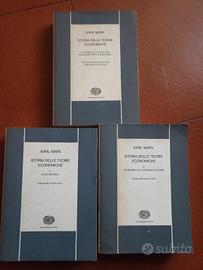 Karl Marx. Storia delle teorie economiche. 3 Vol.