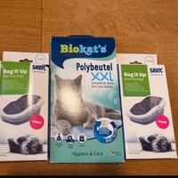 Kit sacchetti lettiera gatto