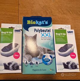 Kit sacchetti lettiera gatto