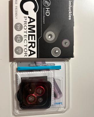 Cover fotocamera iPhone 13 Red