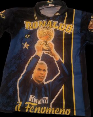 Maglia calcio INTER - RONALDO ultras boys vintage