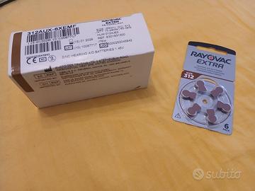 BATTERIE PER APPARECCHI ACUSTICI
