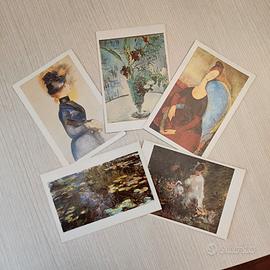 Cartoline riproduzione opere d'arte