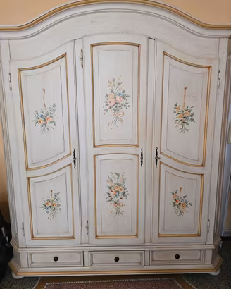 Armadio 3 ante stile Shabby Chic / Provenzale