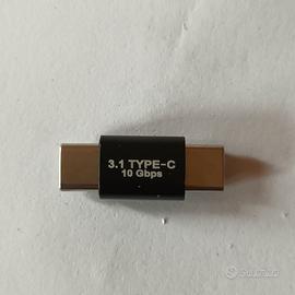 Adattatore USB-C 3.1 Maschio-Maschio 10Gbps