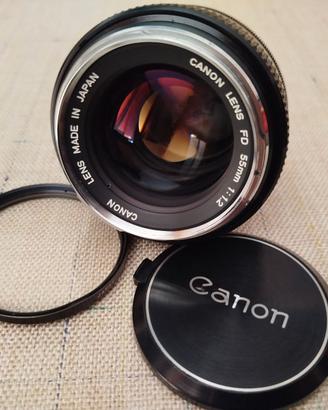 CANON FD 55 1.2 CHROME