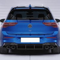 Diffusore da corsa per VW Golf 8 (tipo CD) R