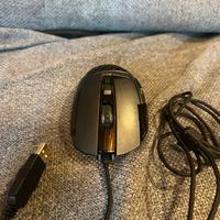 Mouse Gaming RGB 11000 DPI Laser 10 tasti