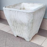 Vaso grande graniglia e cemento 