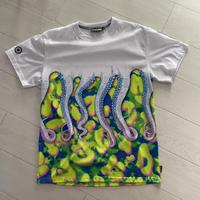 Maglia Octopus STAMPA DRANK Bianca