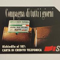 Scheda telefonica SIP "Compagna di tutti i giorni"