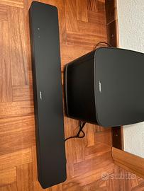 Bose soundbar 300 e bass module 500