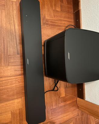 Bose soundbar 300 e bass module 500