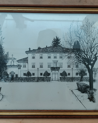 Quadro Villa Michieli Zamparini Aiello del Friuli