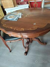 tavolo rotondo + 4 sedie