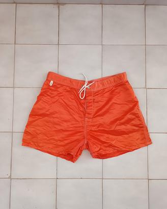 Shorts Bagno Sundek W31 Costume Mare Nylon Retro 