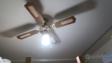 Lampadario a ventilatore